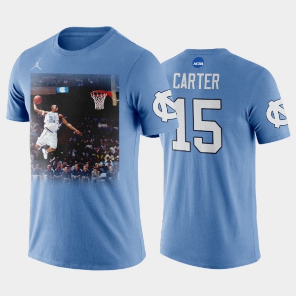 UNC Tar Heels college Basketball Vince Carter #15 ...