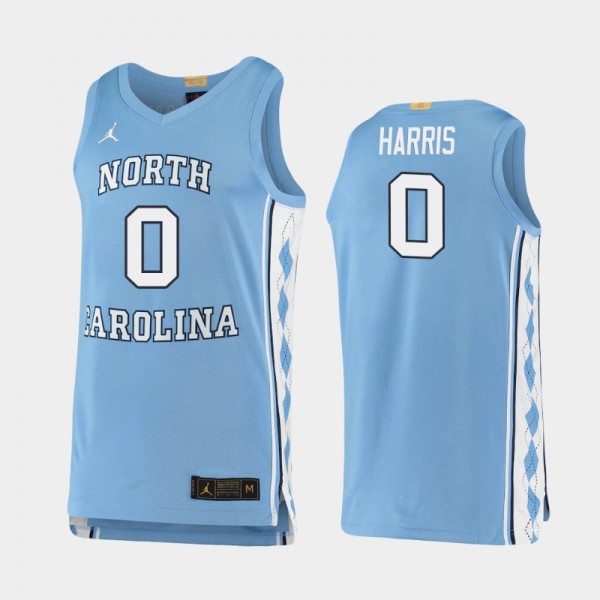 North Carolina Tar Heels Men's Basketball Anthony Harris #0 Carolina Blue Alumni Limited Jersey