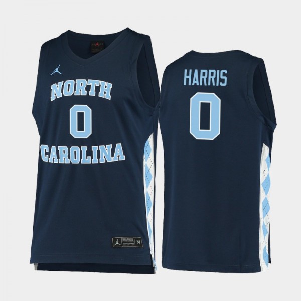 North Carolina Tar Heels Men's Basketball Anthony Harris #0 Navy Replica Jersey